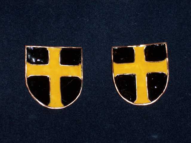 Tasselscheibe mit Wappen